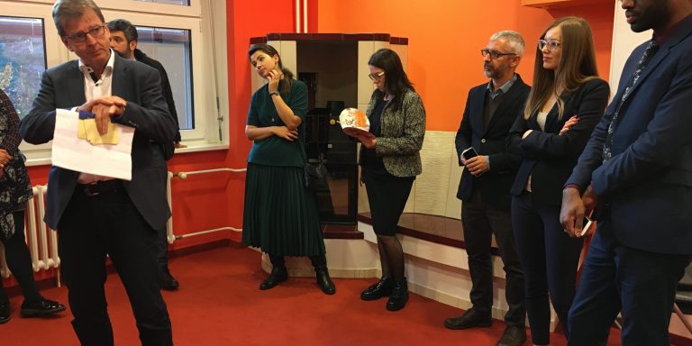 Begrüßung der Gäste des Marshall Funds