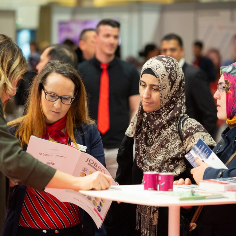 Jobbörse für Geflüchtete und ausländische Arbeitssuchende
