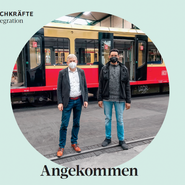 Michael Hallmann und Mohamed Nur Osman