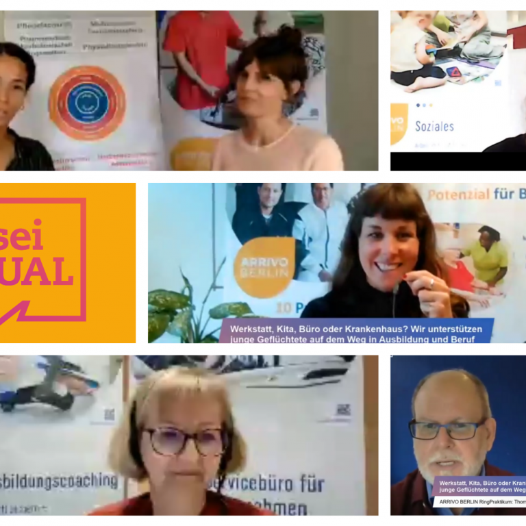 #seiDual-Foto Collage mit den teilnehmenden Referentinnen und Referenten