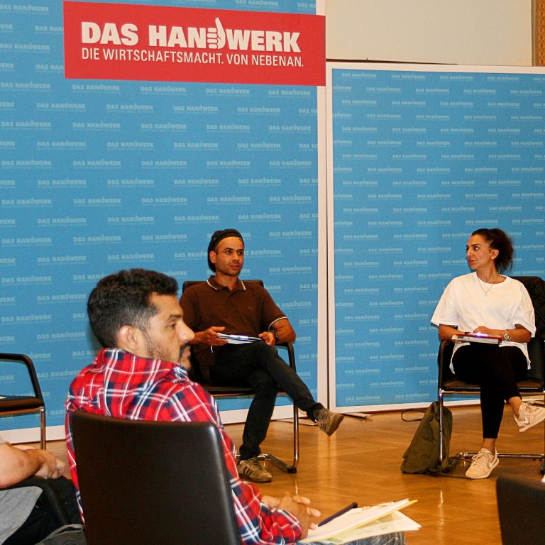 IQ | Botschafter*innen des Handwerks „Infotag in Berlin“ Die Botschafter des Handwerks