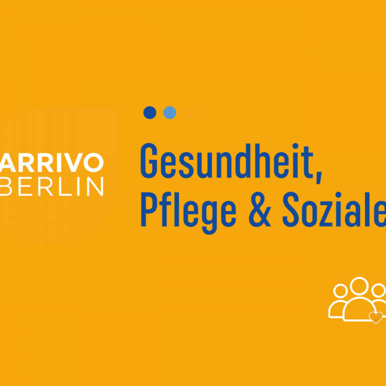Logo ARRIVO BERLIN Gesundheit, Pflege & Soziales