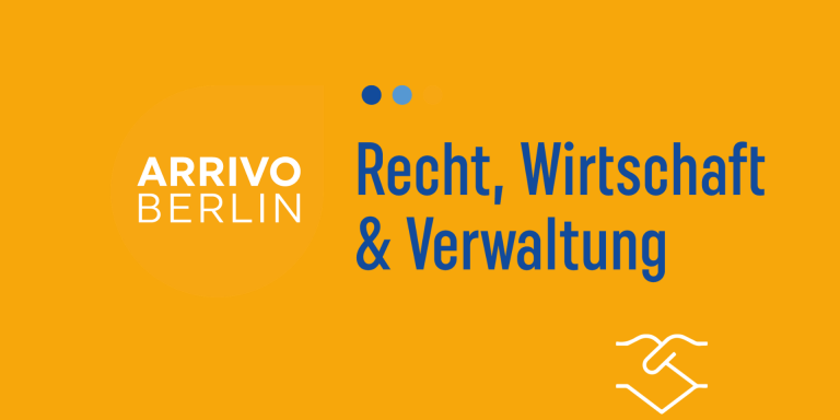 Logo ARRIVO BERLIN Recht, Wirtschaft & Verwaltung Logo ARRIVO BERLIN Recht, Wirtschaft & Verwaltung