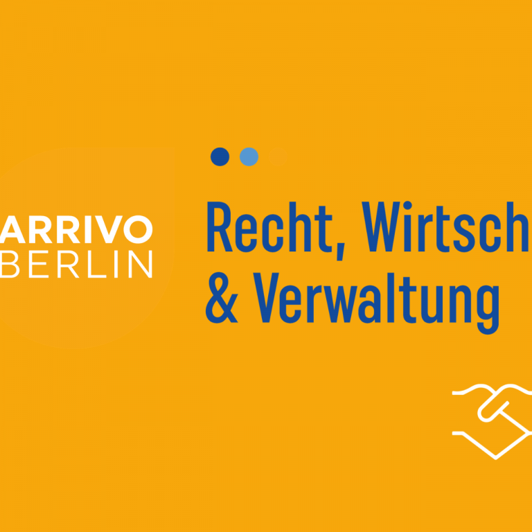 Logo ARRIVO BERLIN Recht, Wirtschaft & Verwaltung