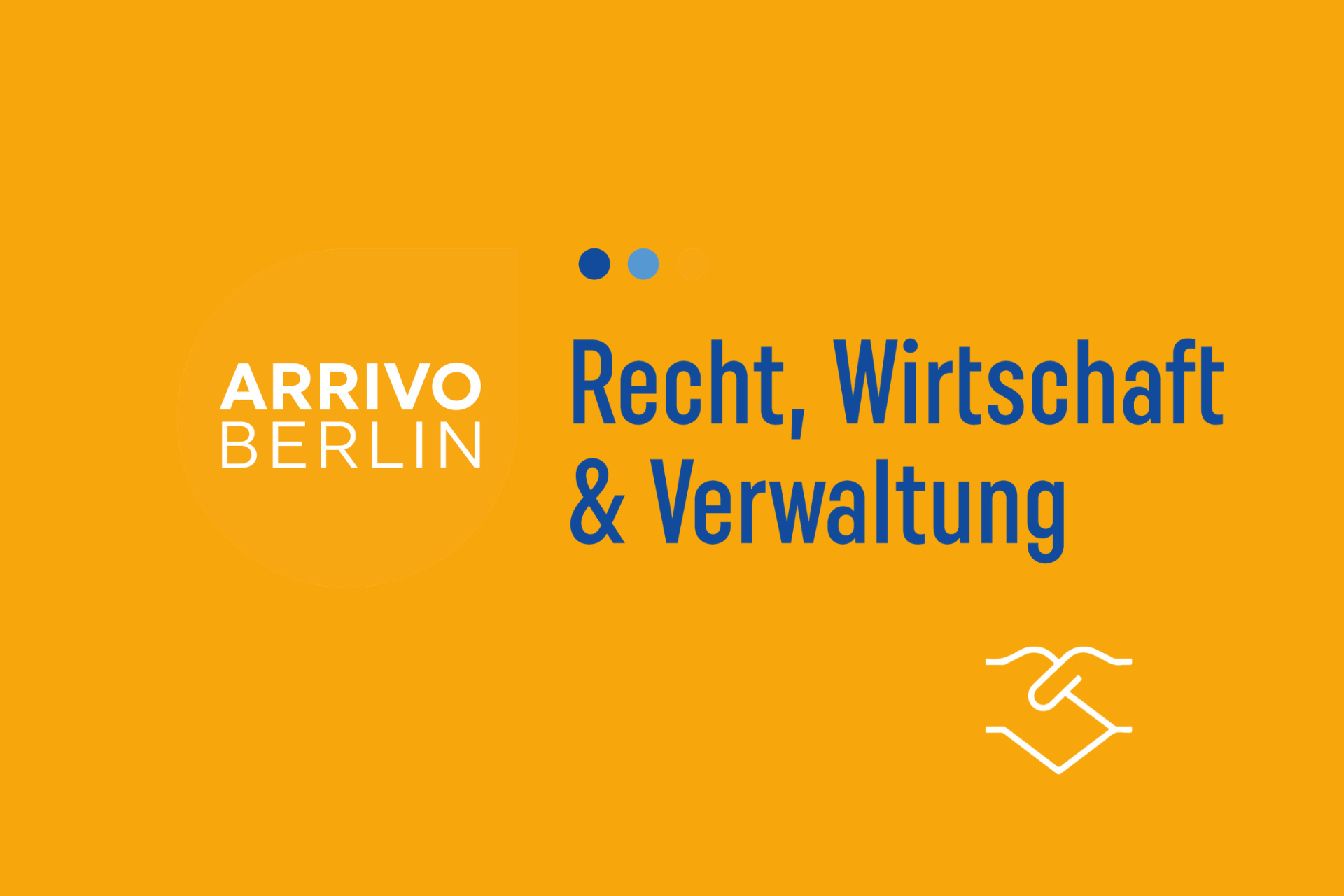 Logo ARRIVO BERLIN Recht, Wirtschaft & Verwaltung