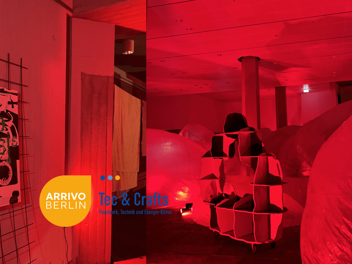 Ausstellung Mutuogenesis: Jerszy Seymour & ARRIVO BERLIN Tec & Crafts Trainees