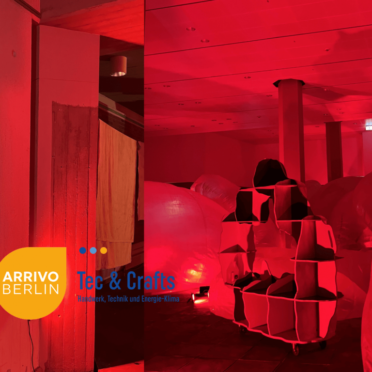 Ausstellung Mutuogenesis: Jerszy Seymour & ARRIVO BERLIN Tec & Crafts Trainees